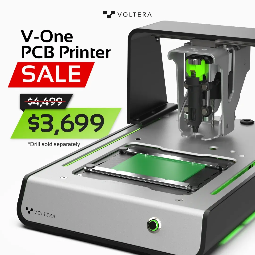 V-One PCB Printer SALE!